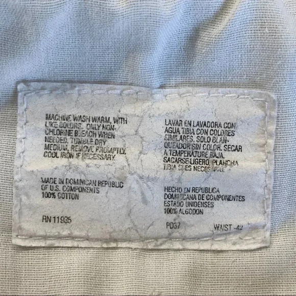 Bugle Boy Khaki Golf Shorts Sz 42 - Picture 3 of 4